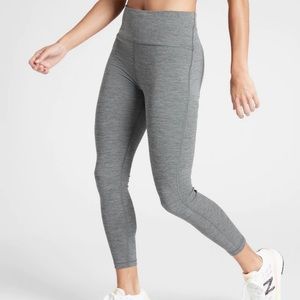 Athleta Ultimate Stash Pocket 7/8 Tight Grey XS